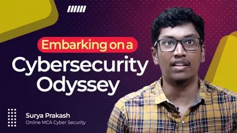 Surya, Online MCA Cybersecurity