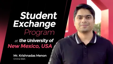 Mr. Krishnas Menon, Online BBA